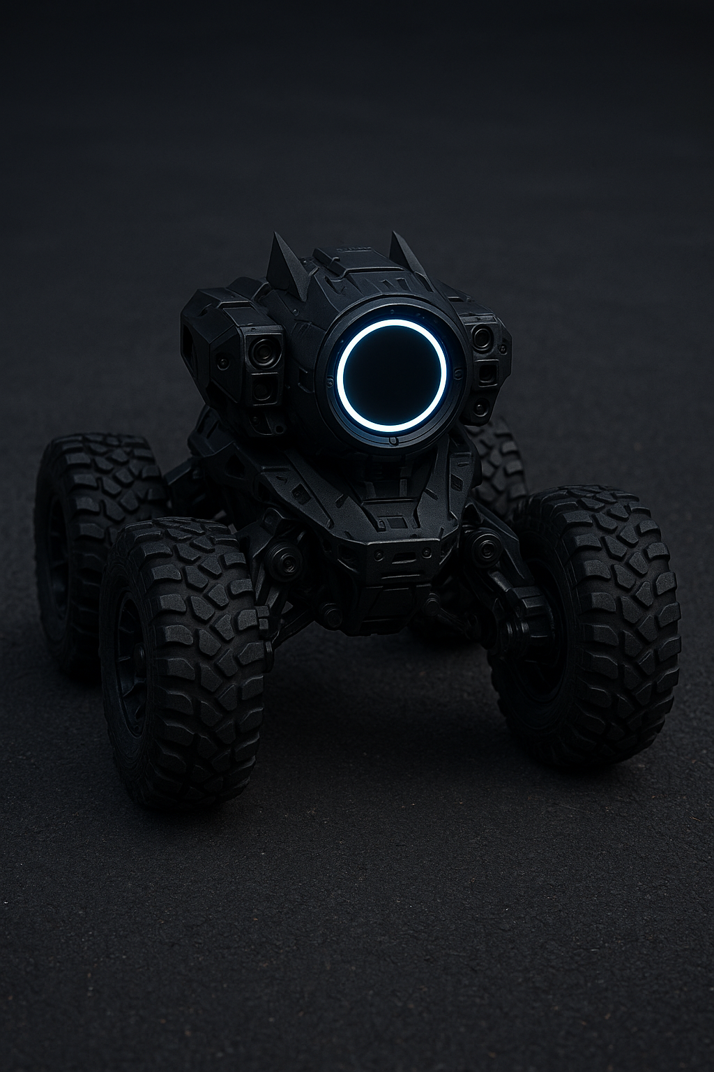 Custom robotics platform with autonomous AI core